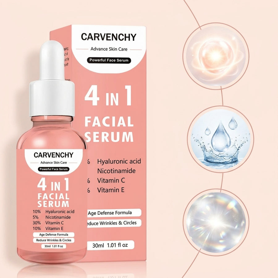 Advence Skin Care 4 In 1 FACIAL SERUM